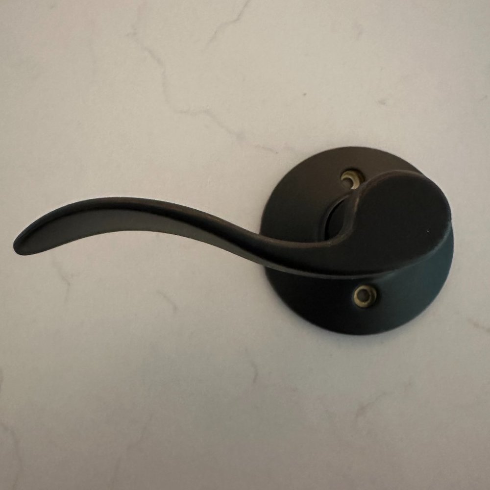 NWT Schlage F170 ACC 716 Left-Handed Accent Door Lever Non Turning